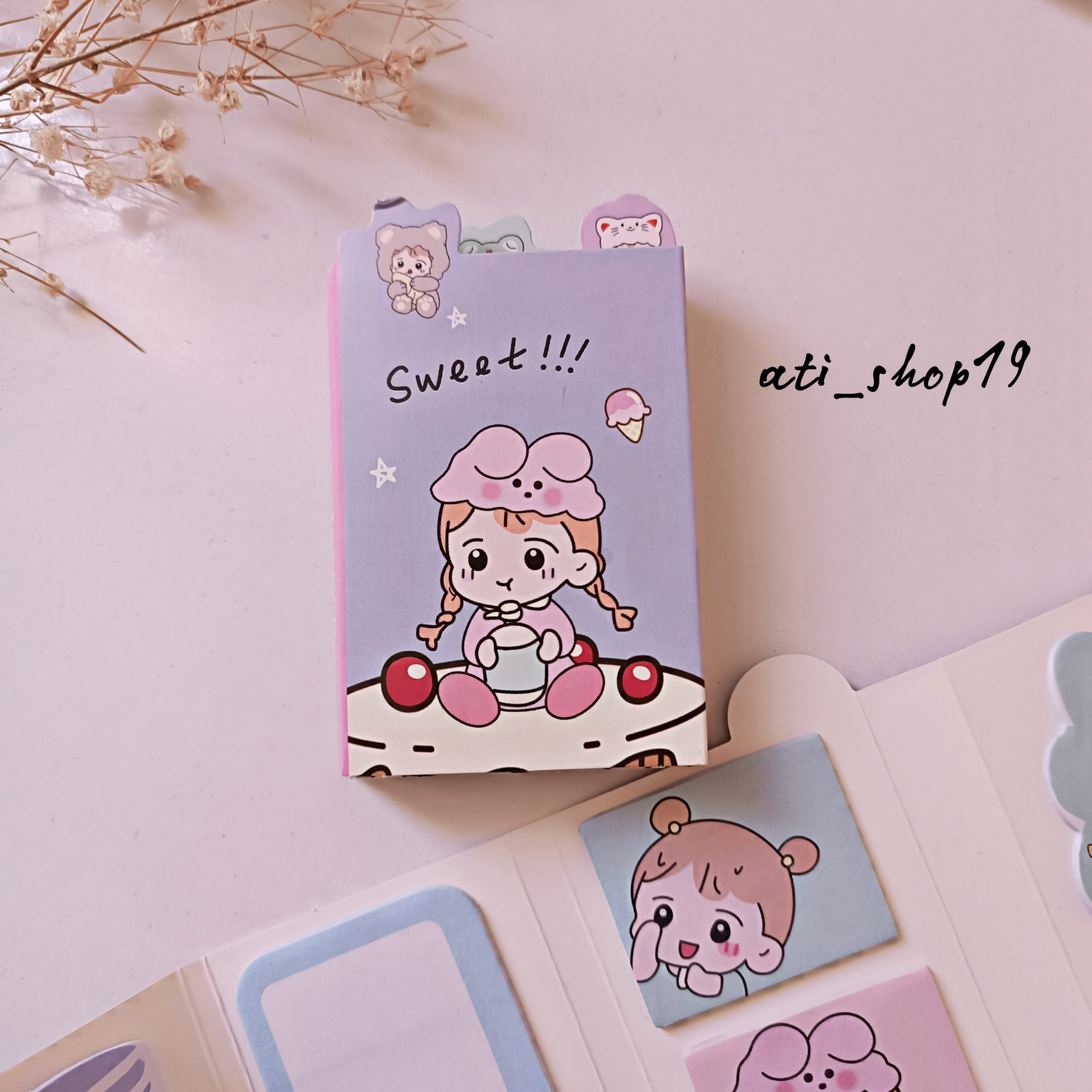 استیک نوت دفترچه ای (دختر)