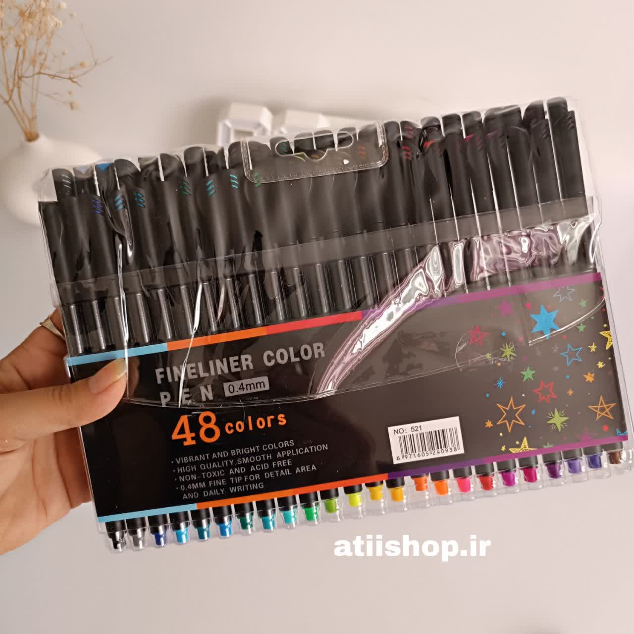 نوک نمدی 48تایی