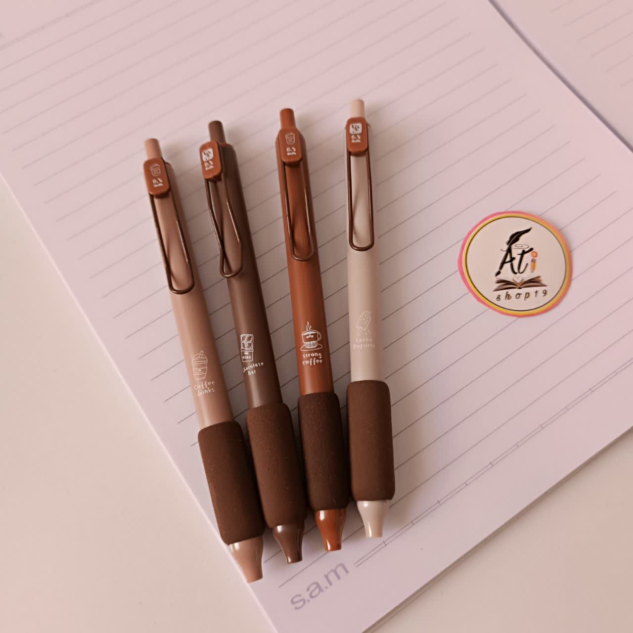 خودکار اسفنجی مدل موکا (قهوه‌ای)