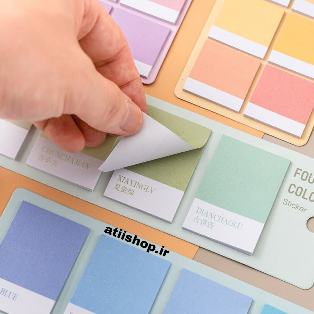 ست استیک نوت کاغذی پاستلی